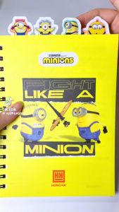 Sổ lò xo Minions phân trang A5 200 trang - 4004