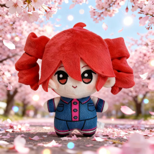 10CM Anime Kasane Teto Plush Toys Soft Sea Star Dolls Stuffed Plushies Figure Cosplay Cartoon Birthday Christmas Gifts for Fans