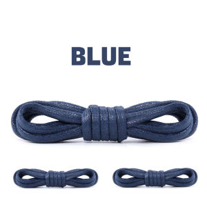 Cotton Waxed Shoelaces Round Rope Shoe laces Boots Laces for Shoes Waterproof Leather Shoelace 60/80/100/120/140/180cm 1Pair