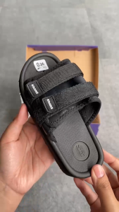 KHANS Kids - Sandal Casual Anak - Nemo Black - Handmade, Nyaman dan Cocok untuk Aktivitas Anak