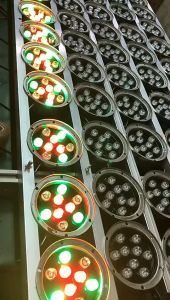 Đèn LED Âm Nước Dạng Chân Đế Đổi Màu RGB 24V Siêu Bền Siêu Sáng Đèn Dưới Nước Đèn Hồ Nước Đèn Trang Trí Hòn Non Bộ Đèn Trang Trí Bể Cá