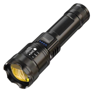 [telescopic zoom]2024 LED Super Bright rechargeable flashlight Powerful Flashlight USB charge waterproof outdoor searchlight five lighting modes portable emergency No charge for 6 months Rechargeable Tactical Flashlight camping flashlight outdoor