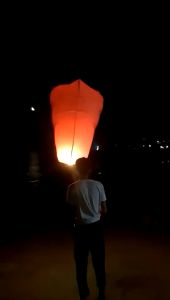 5pcs 12inch Sky Lantern White KongMing Lantern Paper Sky Lantern For Party Supplies