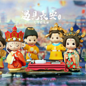 Bộ Đồ Chơi Hộp Mù Càn Rõ Ngôi Sao Gặp Trường an Quà Tặng Sáng Tạo Hộp Bất Ngờ Đồ Chơi Búp Bê Trang Trí Bàn Phong Cách Tĩnh Resin