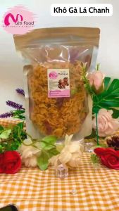 1KG KHÔ GÀ LÁ CHANH ( túi zip ) MULTIFOOD