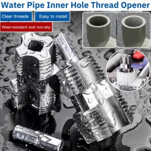 Water Pipe Inner Hole Thread Opener PVC Plastic Pipe Thread Drill Bit  Hardware Hand Drilling Tools