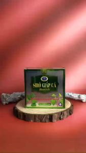 Siro Diếp Cá với cao khô giấp cá giúp nhuận tràng giảm táo bón bổ sung chất xơ - Hộp 20 ống 10ml