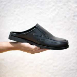 Rionz Cester - Sepatu Slip On Mules Pria Bustong Semi Formal Kondangan