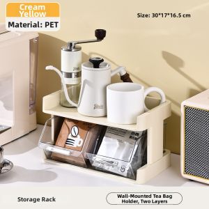 Desktop Tea Capsule Snack Organizer Shelf