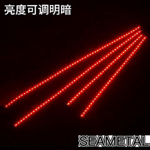 LED Car Underglow Neon Light Strip Kit 8 Color APP/Remote Control 4pcs