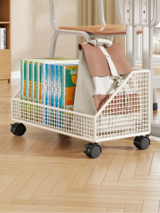 Moveable Small Bookshelf Storage Rack