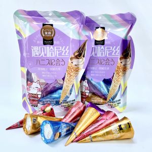 TOP SAVOR Chocolate Crisp Ball Cone Meeting Hani Silk Screen Red Girl Snack Kids 61 Snack Crispy Snacks