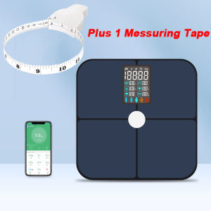 Digital Body Fat Scales Human Body Scale Smart TFT Color Screen Heart Rate Precise and Professional Smart body Weight Scale