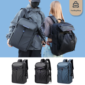 TasBagShop large mens backpacks travel Expansion Anti Theft Back Pack Can Hold 17.3 Laptop / Helmet / Basketball School Bag