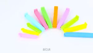 5-30pcs Colorful Plastic Sealing Clips Tea Clip Moisture-Proof Fresh-Keeping Snack Bag Sealer Clamp Reusable Kitchen Accessory