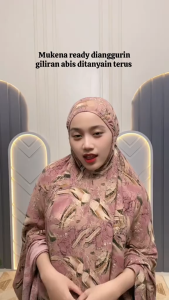 Mukena Dewasa Rayon Viscose royal premium grade A | halus lembut mewah &nyaman | luna series zanora