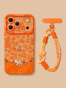 Youshen  17Promax Phone Case New Model Silicone Anti-Fall Christmas New Year with Lanyard 16 Sets Cute Style Mobile Phone Protective Cover