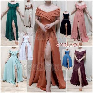 Juliana Neoprene Long Dress Gown