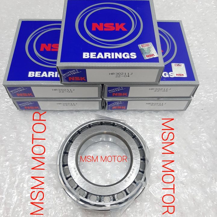 BEARING LAHER KOLAHAR LAHAR LAKER RODA BELAKANG LUAR PS100 PS 100 PS120 PS 120 PS110 PS 110 PS125 PS 125 CANTER 30211 J NSK ASLI ORIGINAL