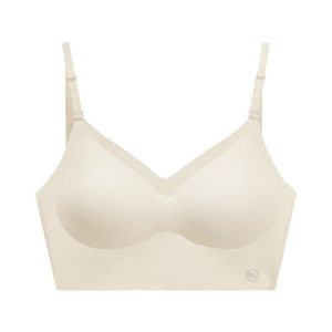 Wireless Seamless Bra Backless Underwear Womens Summer New Style U-shaped Big Exposure Bra Small Chest Gathered Look Big