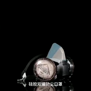 Mặt Nạ Phòng Độc 2 Phin Lọc Than Hoạt Tính Chống Hóa Chất Phun Thuốc Trừ Sâu Lọc Khí Độc PM2.5