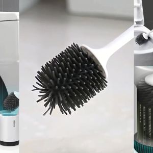ECOCO Toilet Brush - Sikat Toilet WC Magnet Kloset Kamar Mandi Bathroom Brush Silicon Pembersih kamar mandi estetik minimalis homeware