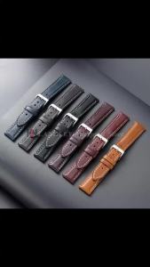 Oil Wax Genuine Calfskin Leather Watchband Soft Strap 16mm 18mm 20mm 22mm for Omega for Seiko Quick Release Women Mens Bracelet