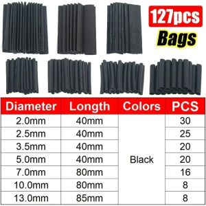 Bộ Ống Co Nhiệt Đa Năng Ống Bọc Cách Điện Polyolefin Dùng Cho Dây Cáp - Ống Co Nhiệt
