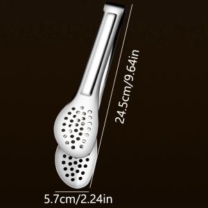 Stainless Steel Food Tongs Kitchen Access Utensils Buffet Tongs Mini Sugar Tongs for Appetizers Charcuterie Dessert Tea Bar Cafe