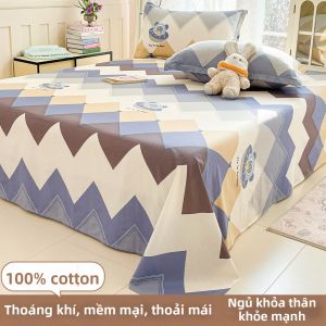 Deesse | Bộ Drap Giường và Vỏ Gối Phong Cách Ins Bằng Cotton