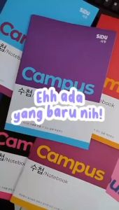 Promo Buku tulis sidu campus 42 lembar ukuran boxy / buku notebook isi 5 pcs buku