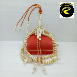 tasbih tijani BATU MARJAN PUTIH KOMBINASI TULANG KERBAU A474