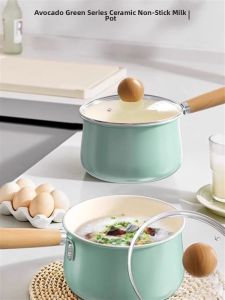 Xuanzhuojing | Ceramic Non-stick Milk Pot Baby Food Cooking Noodle Cooking Universal for Gas and Induction