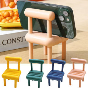 Universal Candy Mobile Phone Accessories Portable Chair Mini Desktop Stand Table Cell Phone Holder