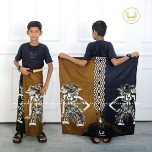 Sarung anak santri motif usia SD 7-12tahun kain katun halus tebal adem tidak nerawang bayar dirumah