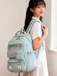 Adison Large Capacity Backpack for Middle And High School Students Girls Anti-Exertion Shoulder Bags Waterproof Travel School Bag