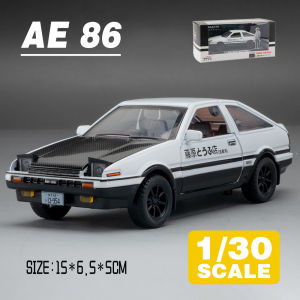 LEO 1:30 INITIAL D Toyota AE86 New Diecast Model Car Alloy Cars Toys Collection Gift For Kids Boy Girl