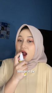 Mouth Spray Pengharum Mulut Versident Lemon Fresh - Pewangi Mulut Pengharum Nafas Parfum Mulut BPOM