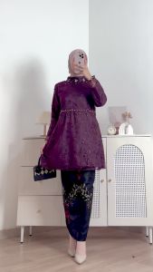 (New Arrival) Emran Batik - Kebaya Couple Kalisa Kebaya Lamaran Wisuda Bridesmaid Kondangan Nikahan