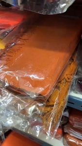 ผ้ารัดอกทอ ผ้าฝ้าย ลายดอกแก้ว (ขนาด 2.50เมตร และ 3 เมตร) ( ผ้ารัดอก ผ้าพระ ) { ป.สังฆภัณฑ์ }