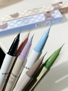 Ultra-Fine Eyeliner Pen Waterproof Sweat-Proof Long-Lasting Smudge-Proof Beginner-Friendly for Inner Eye Corner And Lashes