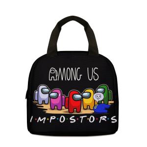 New among Us Space Wolf Childrens Lunch Bag Middle And Primary School Students Ice Bag Toy Backpack for Boys Other Brand