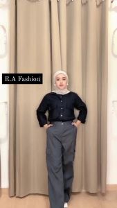 Celana Kulot Cargo Highwaist Premium / Celana Kulot Cargo Wanita