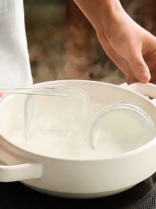 กล่องแก้วเก็บอาหารอาหารทารกแช่แข็ง ถ้วยแก้วใส่อาหาร กล่องเก็บอาหารเด็ก ปลอดภัยสำหรับลูกน้อย เข้าไมโครเวฟได้