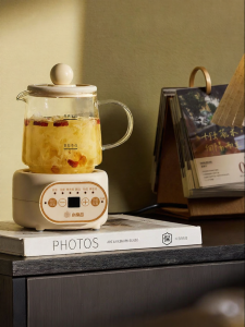 [China Plug Adapter Needed]Multi-Function Tea & Water Kettle with Insulation