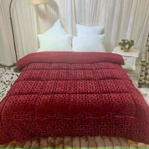 Chăn Lông Cừu Chữ Vạn Cao Cấp - Chăn Đông Đại Hàn Dầy Dặn Siêu Ấm