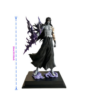 Bandai | 26cm/10.24in Kurosaki Ichigo No Moon Anime Action Figure Model Statue Desktop Ornament Small Gift Christmas Day Gift Decoration
