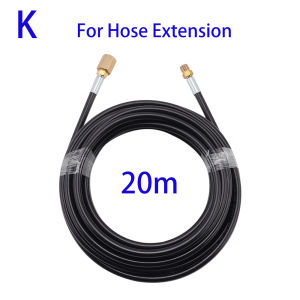 20m Sewer Drain Water Cleaning Hose Sewage Pipe blockage clogging hose cord nozzle for Karcher Bosch High Pressure Jet Washer