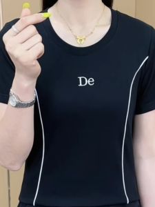 HUAXUNRAN | Fashionable Loose-Fitting T-Shirt for Women 2025 Summer