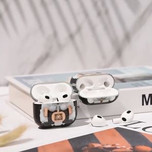 Luxury 3D technology Earphone case for AirPods Pro 2 Case for AirPods 1 2 3 Pro Charging Box Silicone Soft Case for AirPods Pro